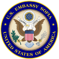 Лого на Американско посолство в България
